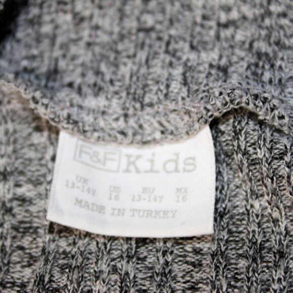 F&F Kids Sleeveless Knit Dress – Trendy Tween Minimalist Style – Size 16 (Childr - Picture 8 of 8